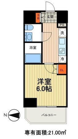ライジングプレイス綾瀬三番館の物件間取画像